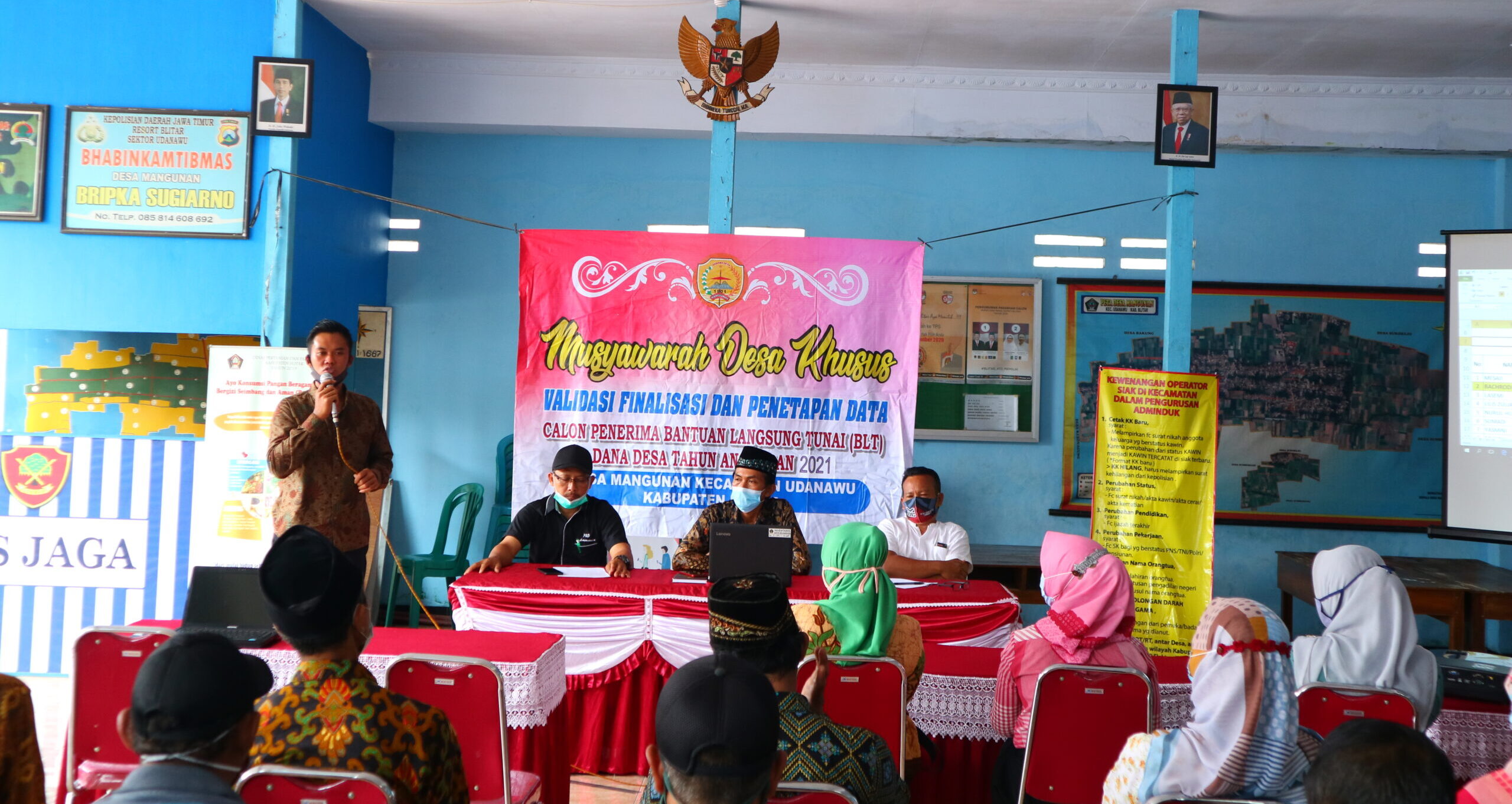 MUSDESUS BLT DD DESA MANGUNAN TAHUN 2021 MUSDESUS BLT DD DESA MANGUNAN TAHUN 2021
